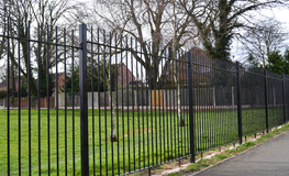 Vertical Bar Fencing - Steel Fencing