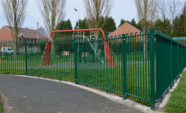 Bow Top Fencing - Steel Fencing