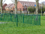 Bow top fencing in Green