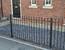 decorative steel fencing