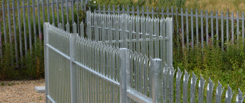 palisade security fencing 2.1m high